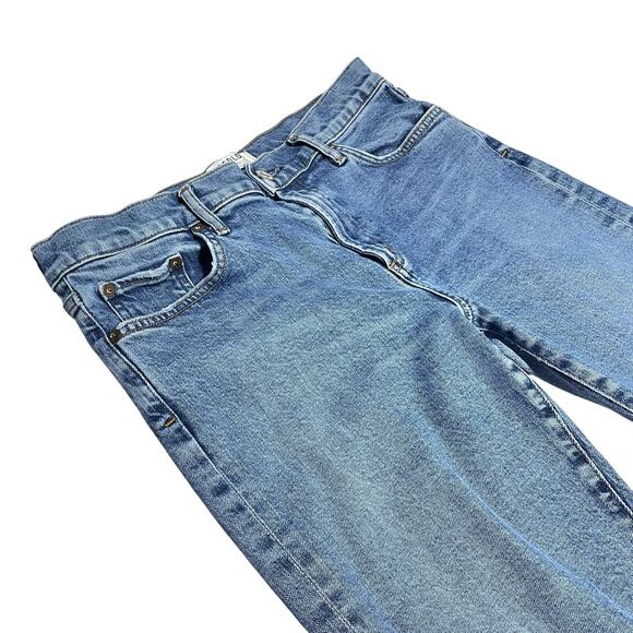 AGOLDE Toni Mid-Rise Slim Straight Ankle Jeans Medium Wash Size 28 - Picture 3 of 9